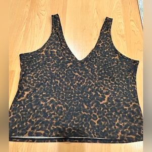 * Beyond Yoga - Leopard Print Cropped Tank Top - Medium *